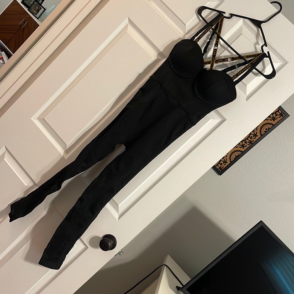 Black IVY PARK Adidas Catsuit